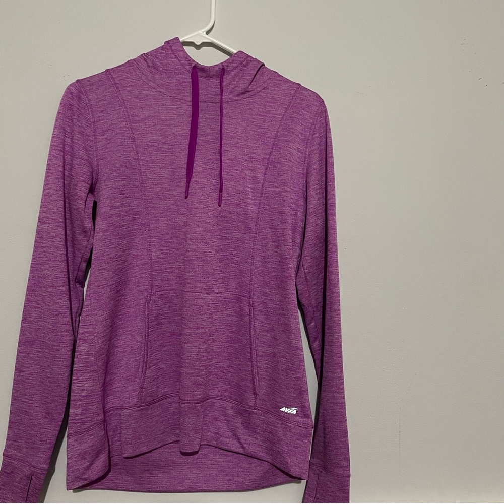 Purple hoodie